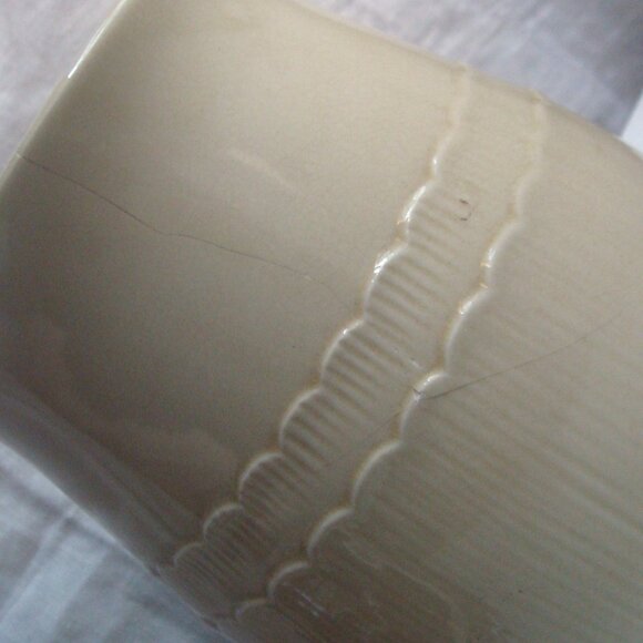 Vintage 70s Large Mushroom Canister & Lid Made in Japan - Picture 11 of 12